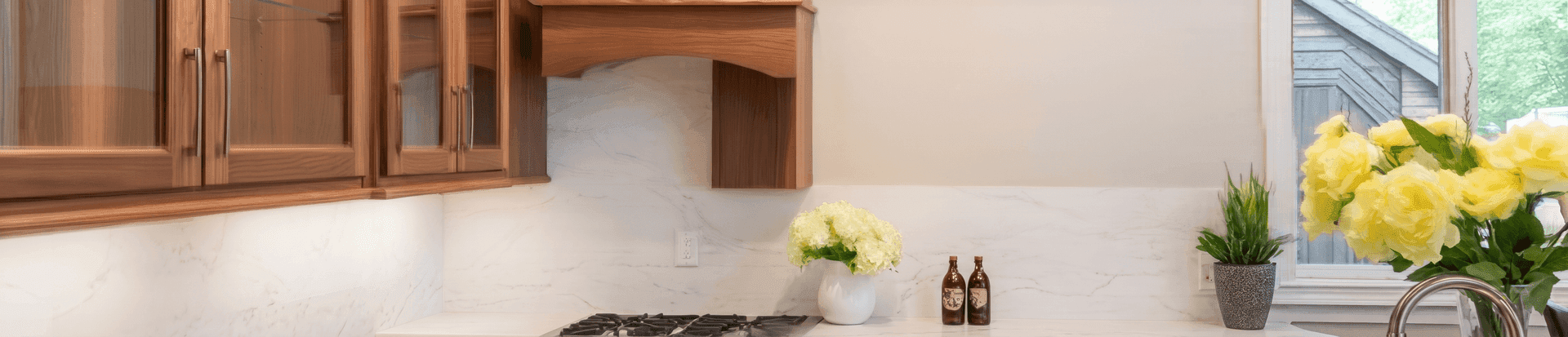Luxury custom cabinetry and detailed finish carpentry