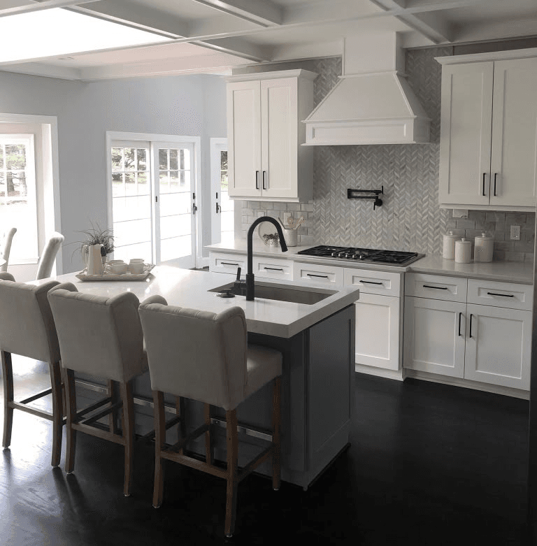 Luxury custom cabinetry and detailed finish carpentry