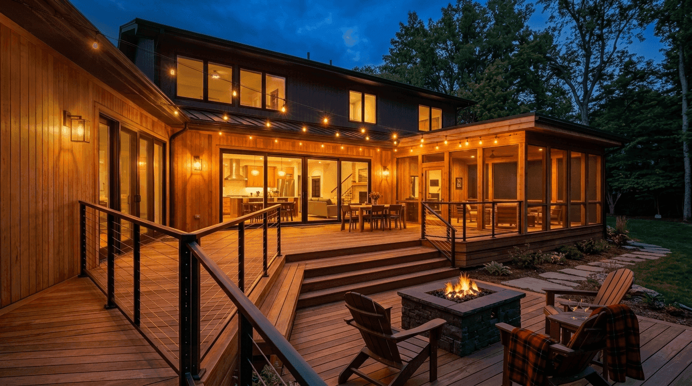 Luxury outdoor living and custom additions