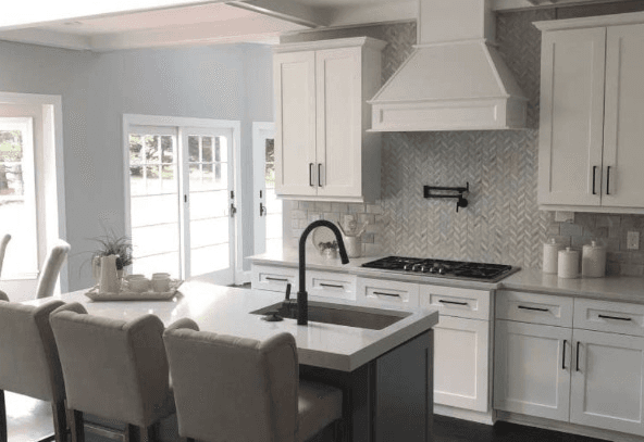 Luxury residential kitchen renovation detail craftsmanship